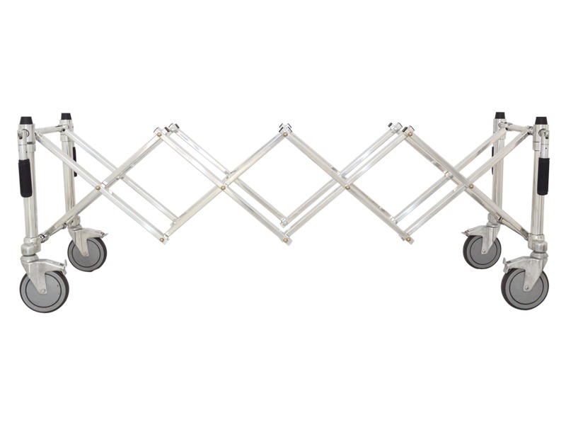 Coche Plegable Plata con Brazos y Llanta Freno