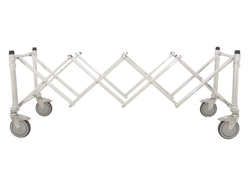 Coche Plegable Plata Sin Brazos y Llanta Freno