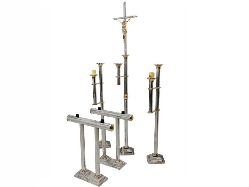 Juego de Candelabros Veneciano