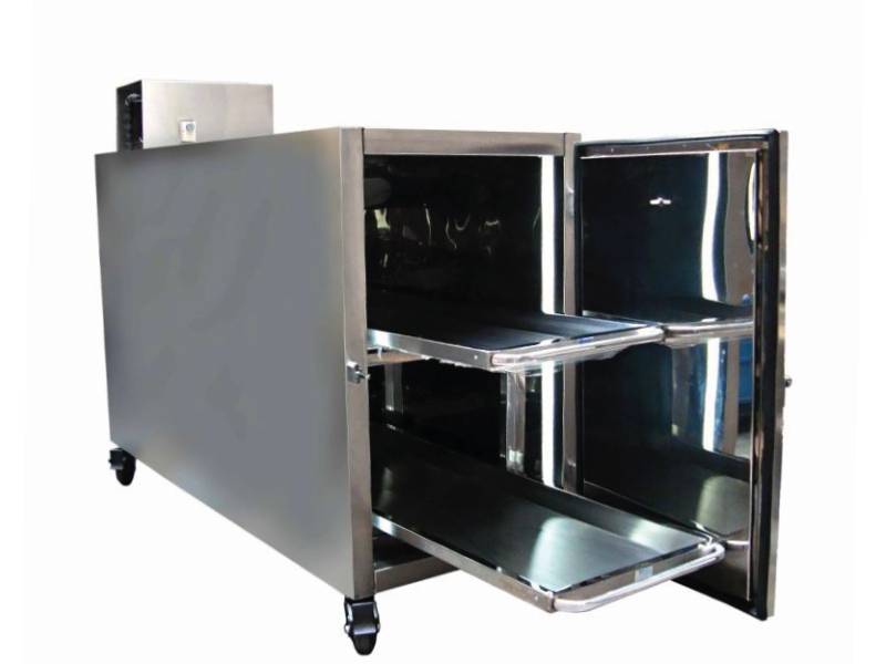 Nevera de preservación para dos cuerpos