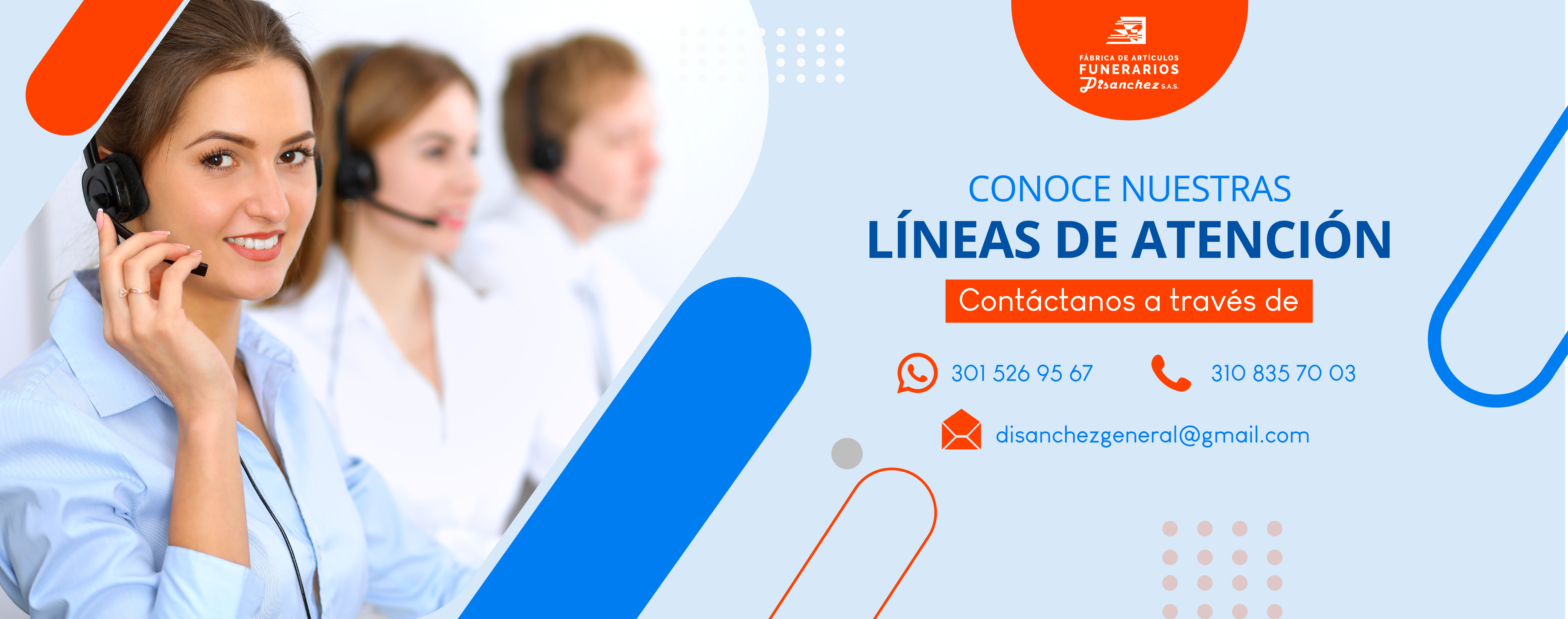 Líneas de atención