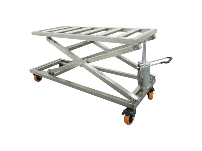 Mesa hidráulica para crematorio